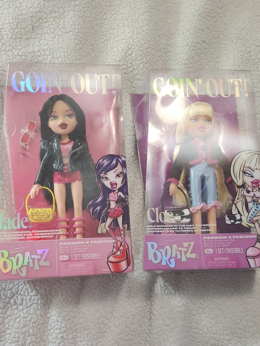 NIB bundle lot of Bratz dolls Going Out Jade Chloe
